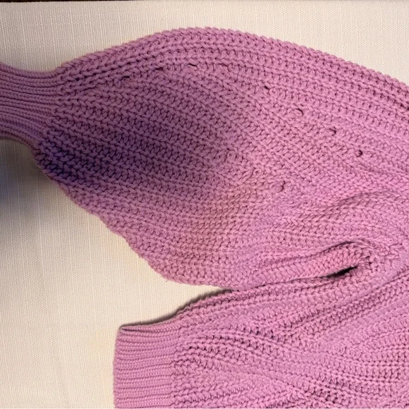 BP Lavender Cable Knit Sweater - Picture 5 of 7